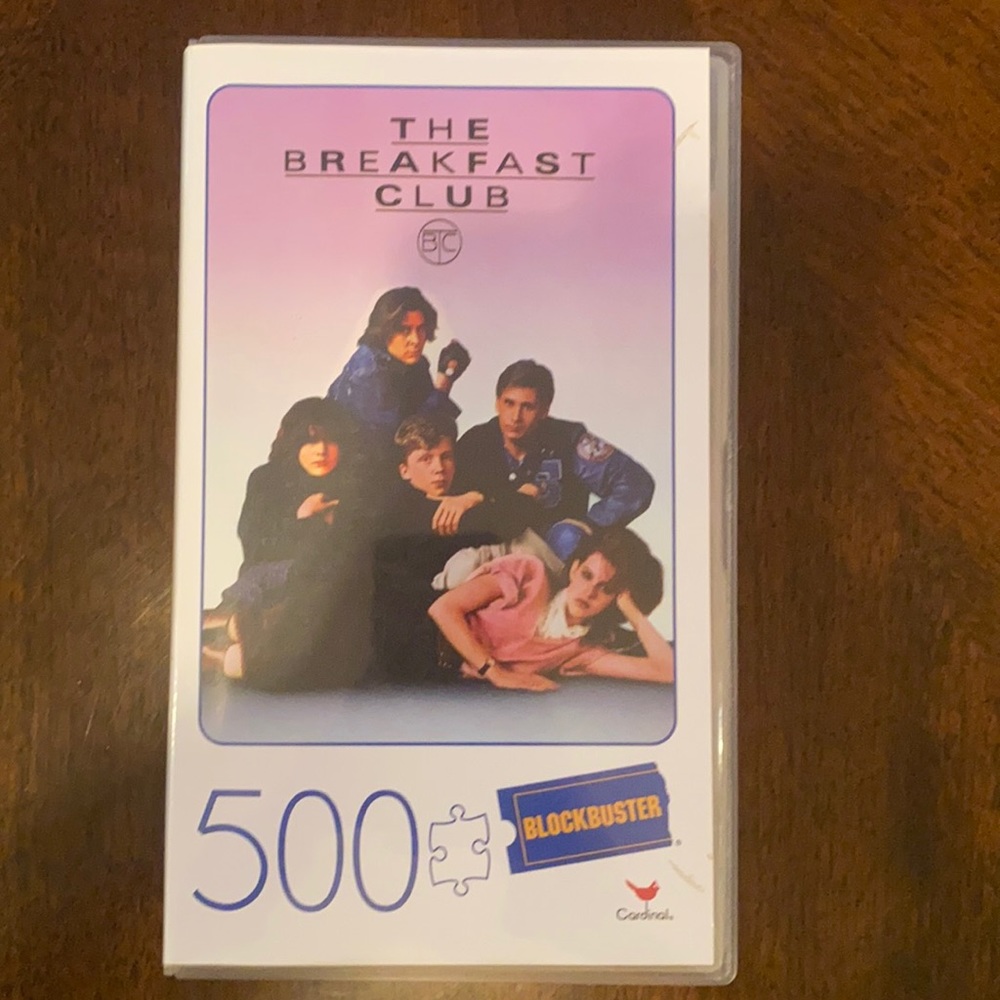 EUC The Breakfast Club 500 piece puzzle